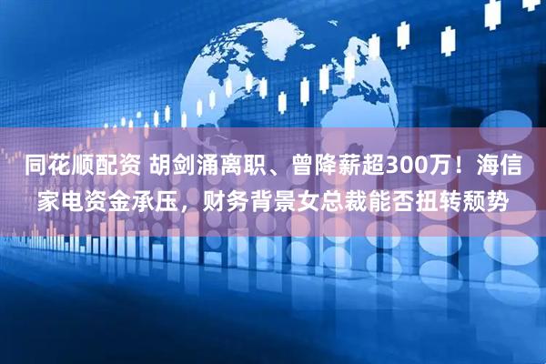 同花顺配资 胡剑涌离职、曾降薪超300万！海信家电资金承压，财务背景女总裁能否扭转颓势